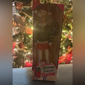 Barbie Festive Holiday Doll in Black and Red